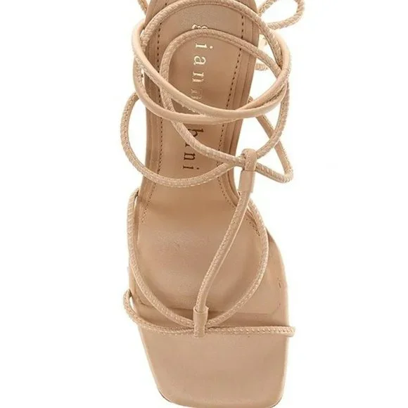 Gianni Bini Bardi Leather Strappy Heel - Picture 3 of 3